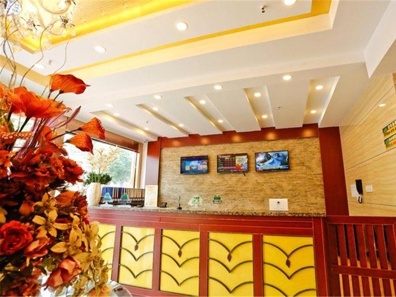 Greentree Inn Taizhou New District Hospital Of People' S Hospital Mingliu Express Hotel Eksteriør bilde
