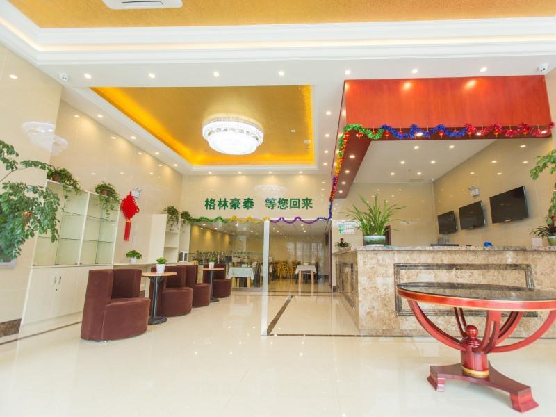 Greentree Inn Taizhou New District Hospital Of People' S Hospital Mingliu Express Hotel Eksteriør bilde