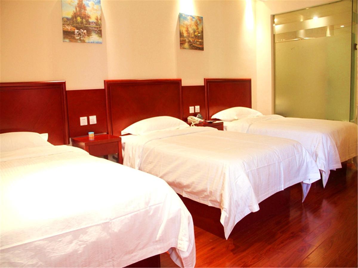 Greentree Inn Taizhou New District Hospital Of People' S Hospital Mingliu Express Hotel Eksteriør bilde