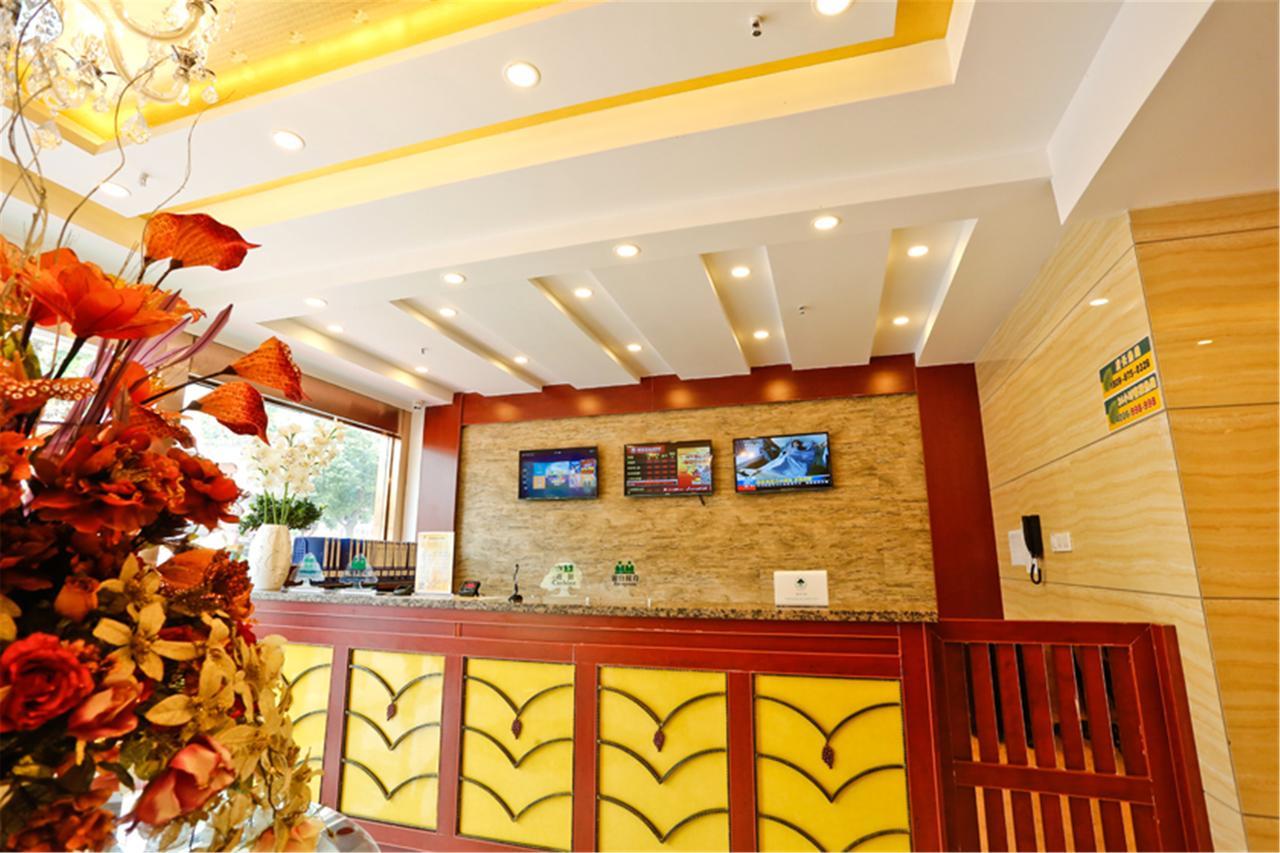 Greentree Inn Taizhou New District Hospital Of People' S Hospital Mingliu Express Hotel Eksteriør bilde